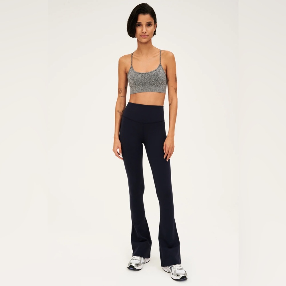 Splits59 Raquel High Waisted Flare Legging in Black